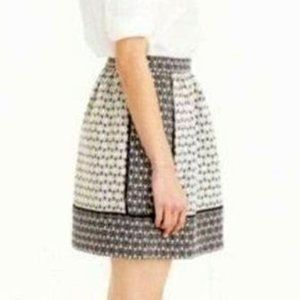 J.Crew Jacquard Mini Skirt - Size 4